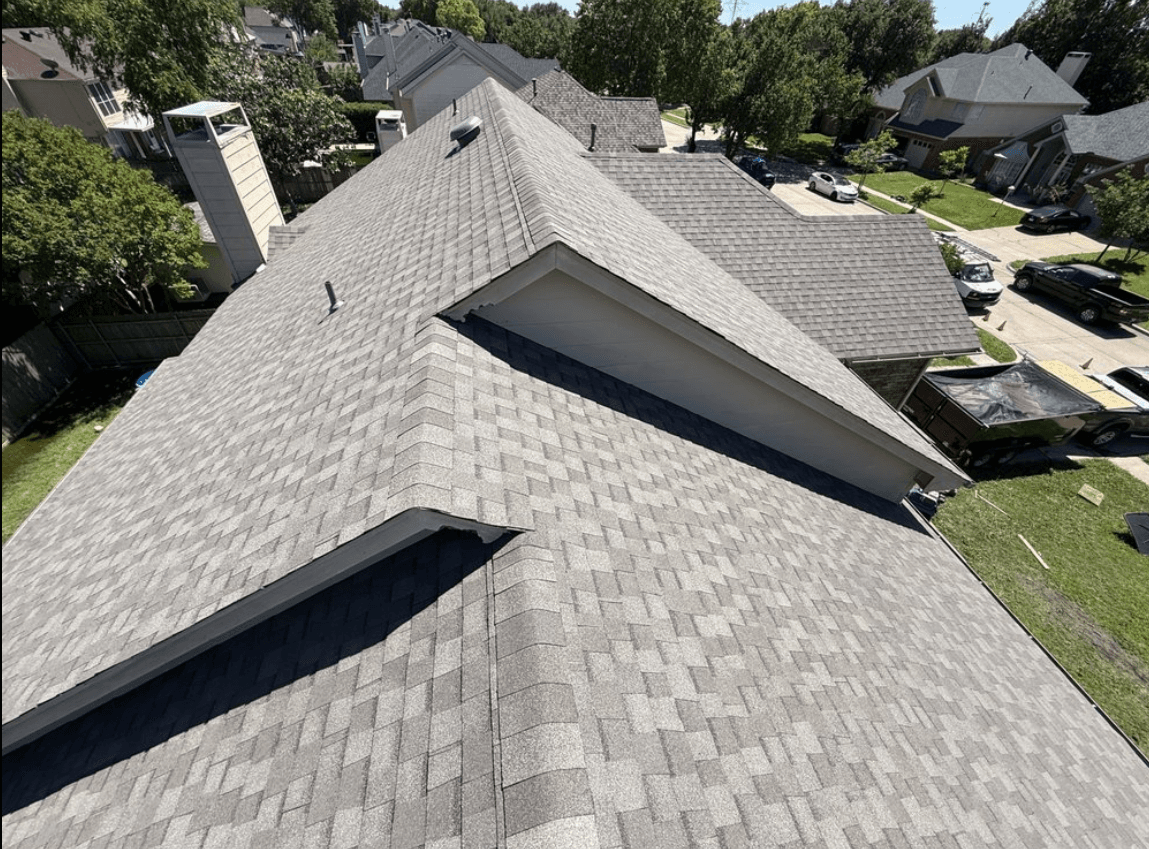 Asphalt Re-Roof, Architectural shingles · Frisco